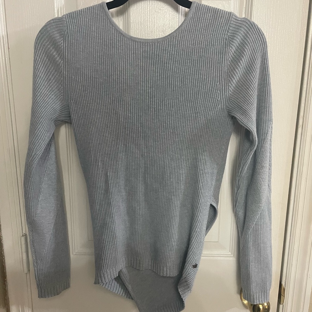 Lululemon Sweater with Criss Cross Back size 6